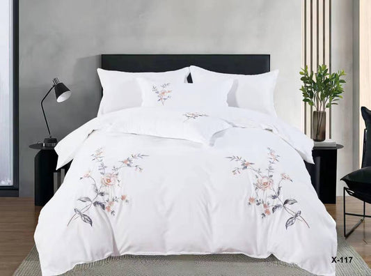 Embroidery Bed sheets set