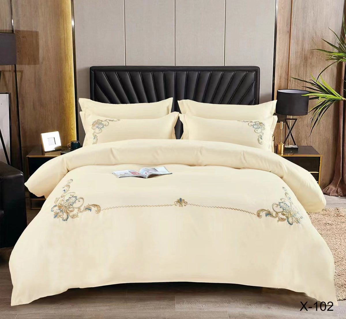 Embroidery Bed sheets set