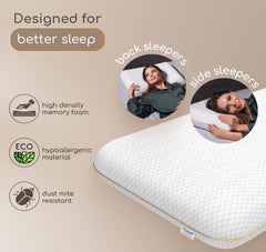 Memory Foam Orthopedic Pillow